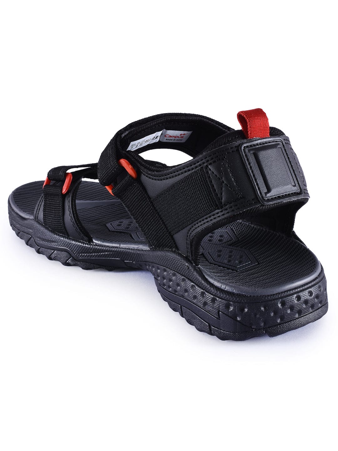 SD-PF016 Black Men's Sandals - Image 3