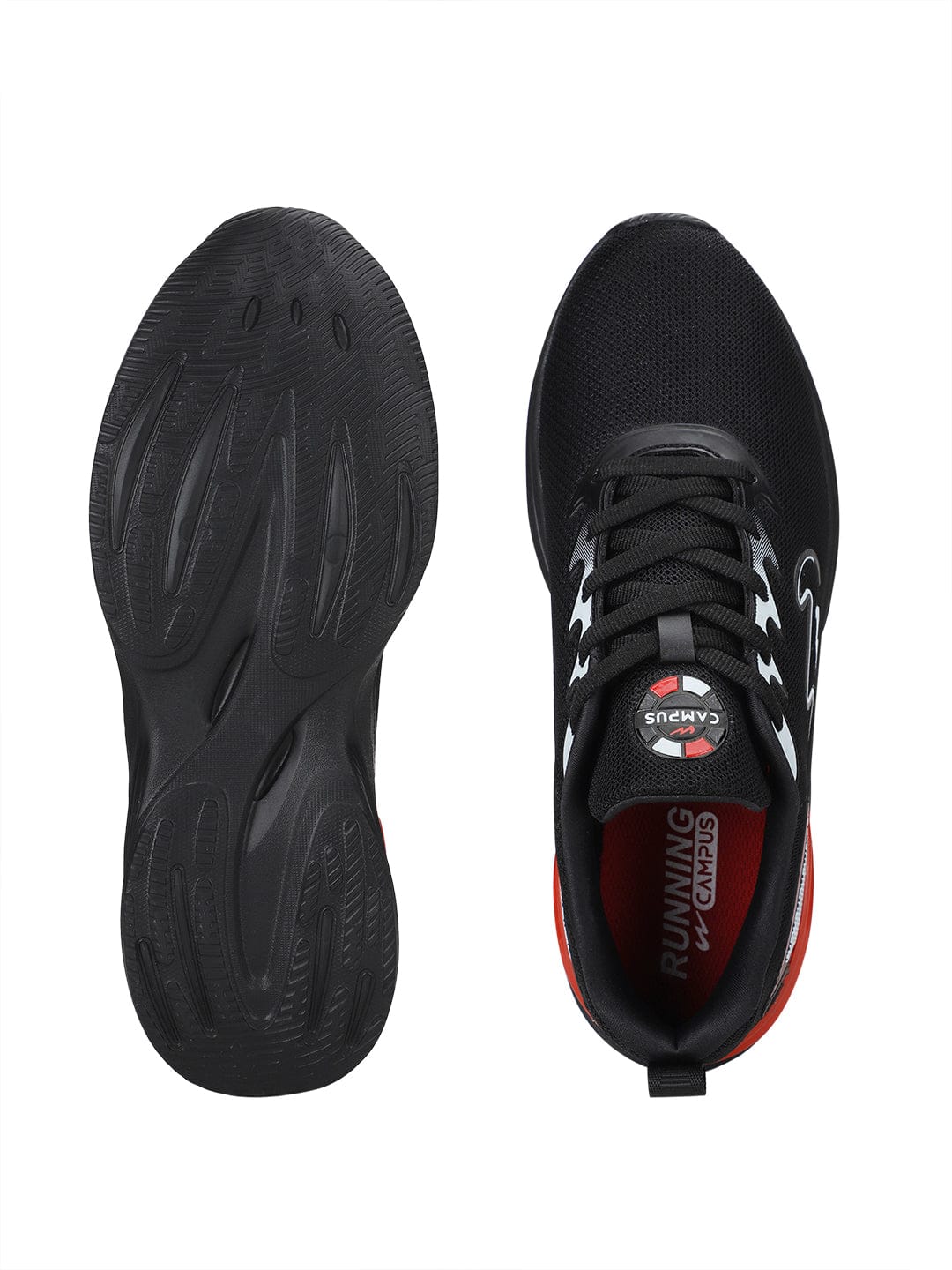 SEBSTAIN Black Men's Sports Shoes - Image 4