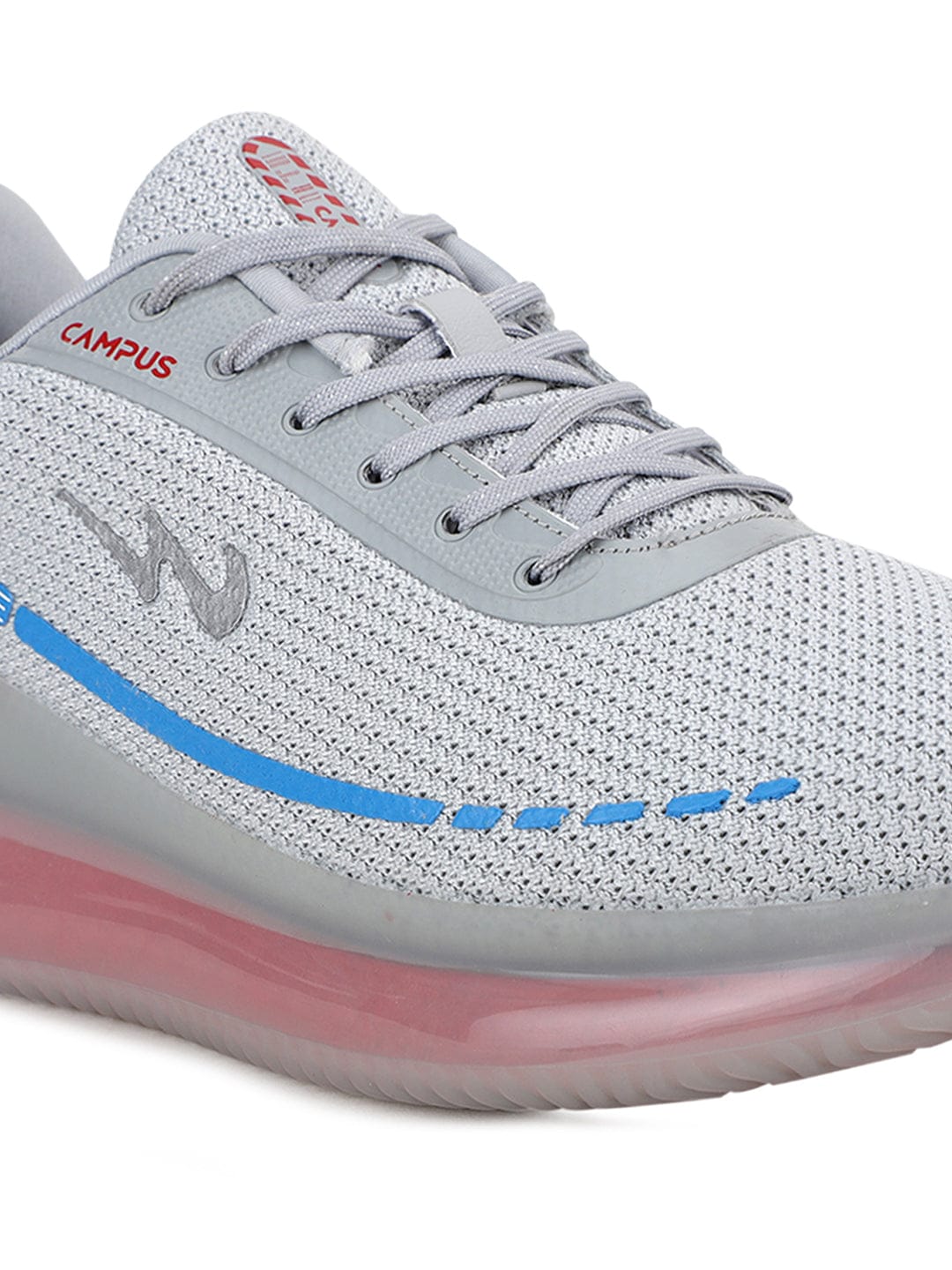 SENSOR Grey Men's Running Shoes - Image 5