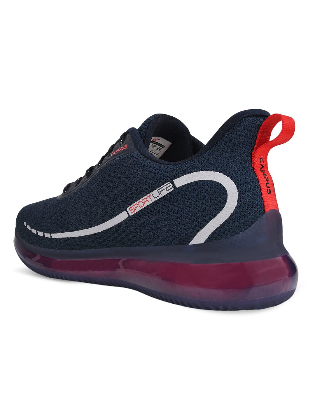 SENSOR Navy Men's Running Shoes - Image 3