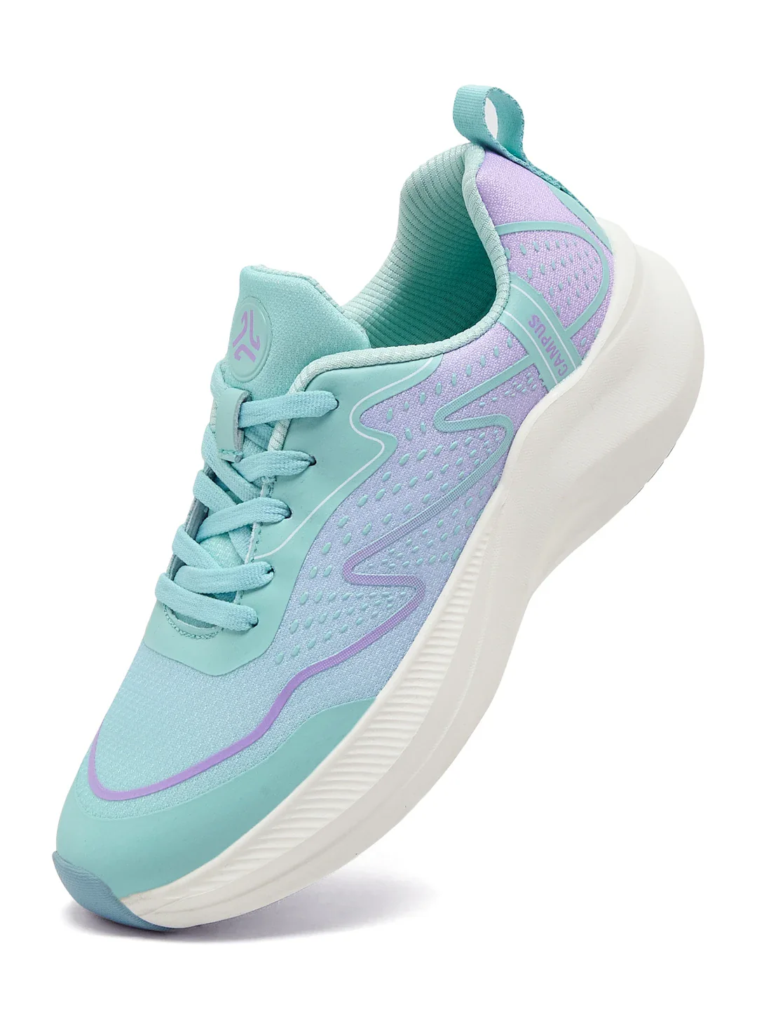 SHEAR Green Women's Running Shoes - Image 3
