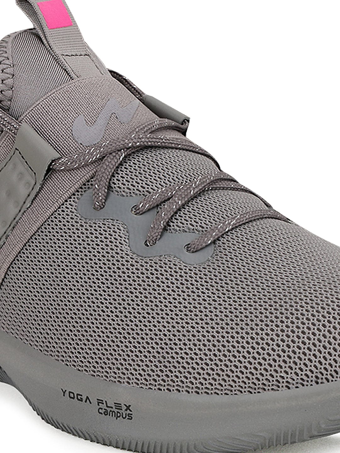 SHERRY Grey Women's Walking Shoes - Image 4