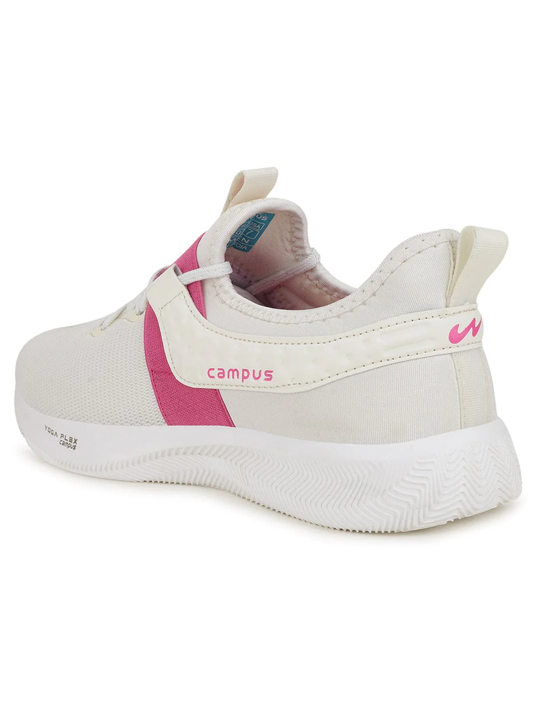 SHERRY White Women's Walking Shoes - Image 3