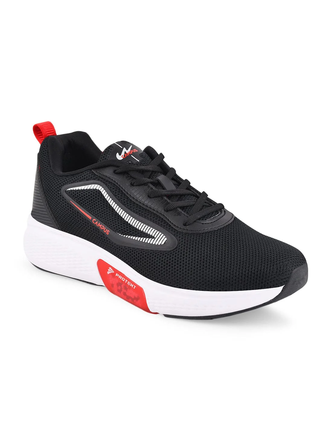 SHOCKERS Black Men's Running Shoes - Image 2