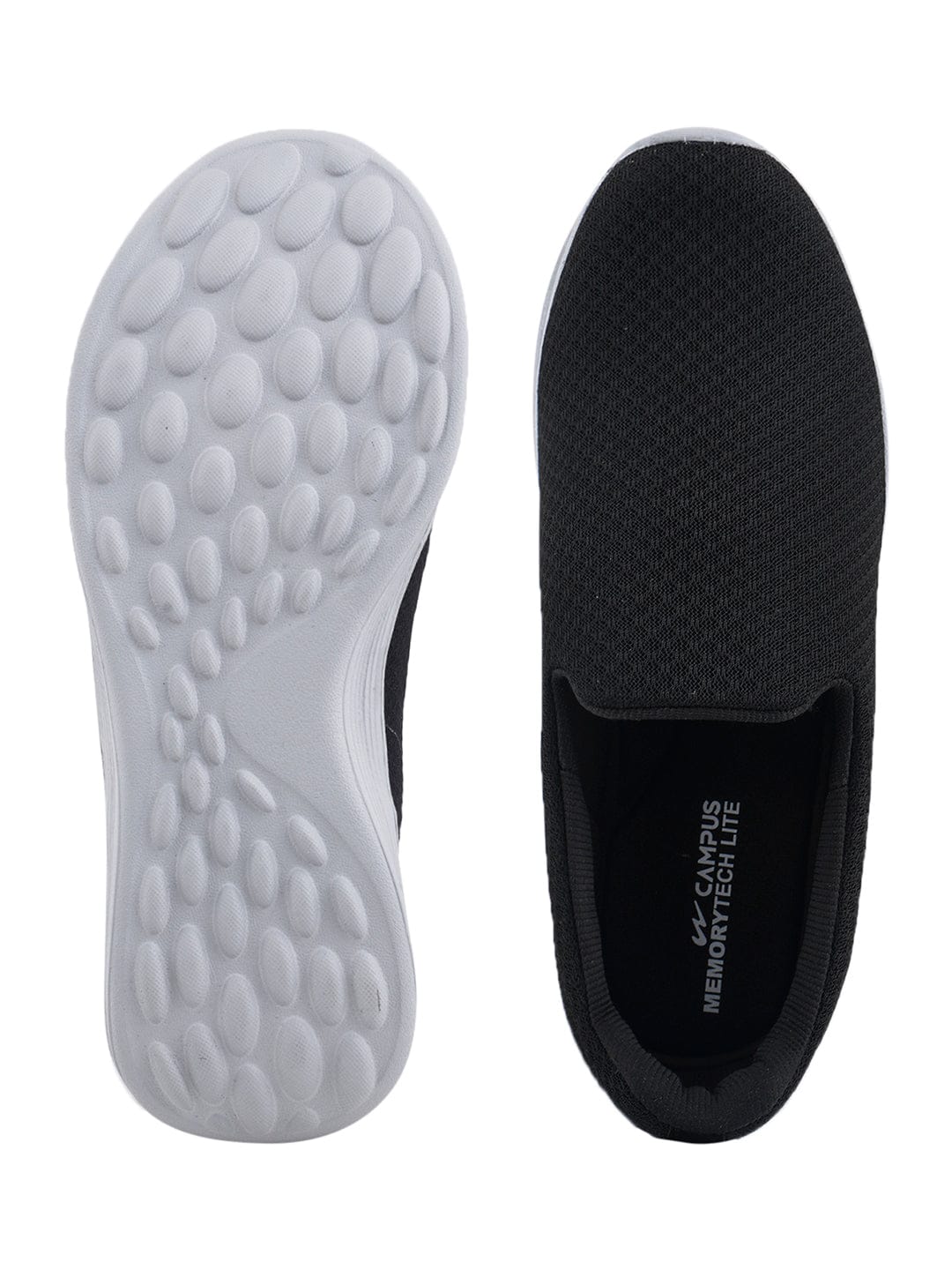 SHUTTLE Black Men's Walking Shoes - Image 4