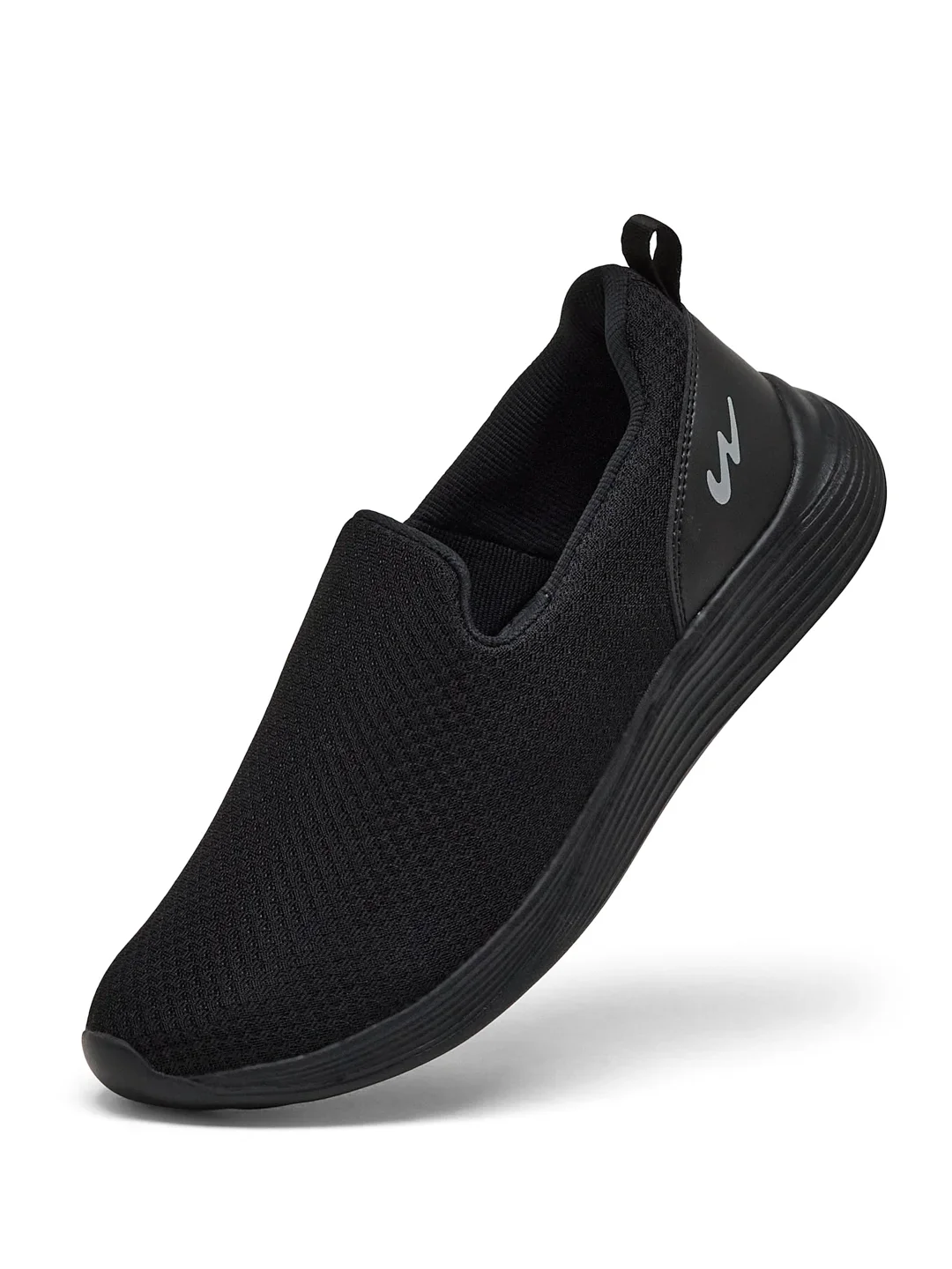 SHUTTLE Black Men's Walking Shoes - Image 3