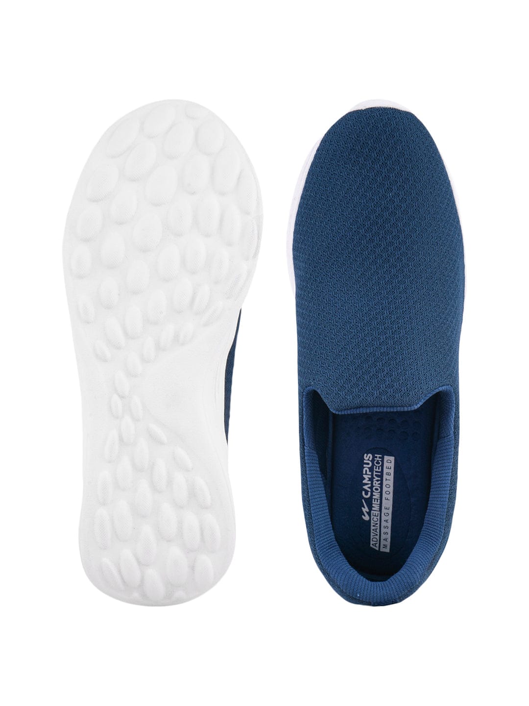SHUTTLE Blue Men's Walking Shoes - Image 4