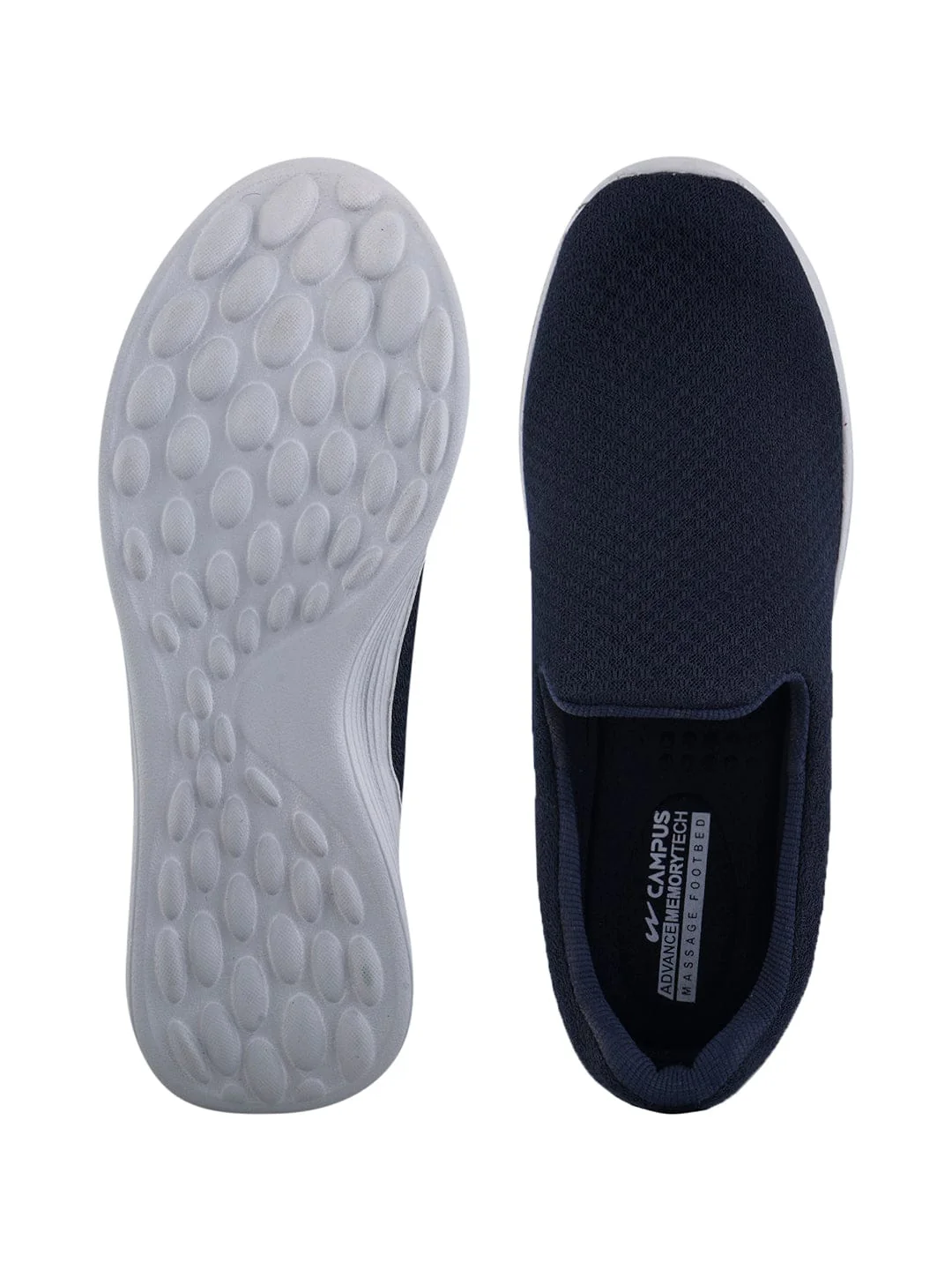 SHUTTLE Navy Men's Walking Shoes - Image 4