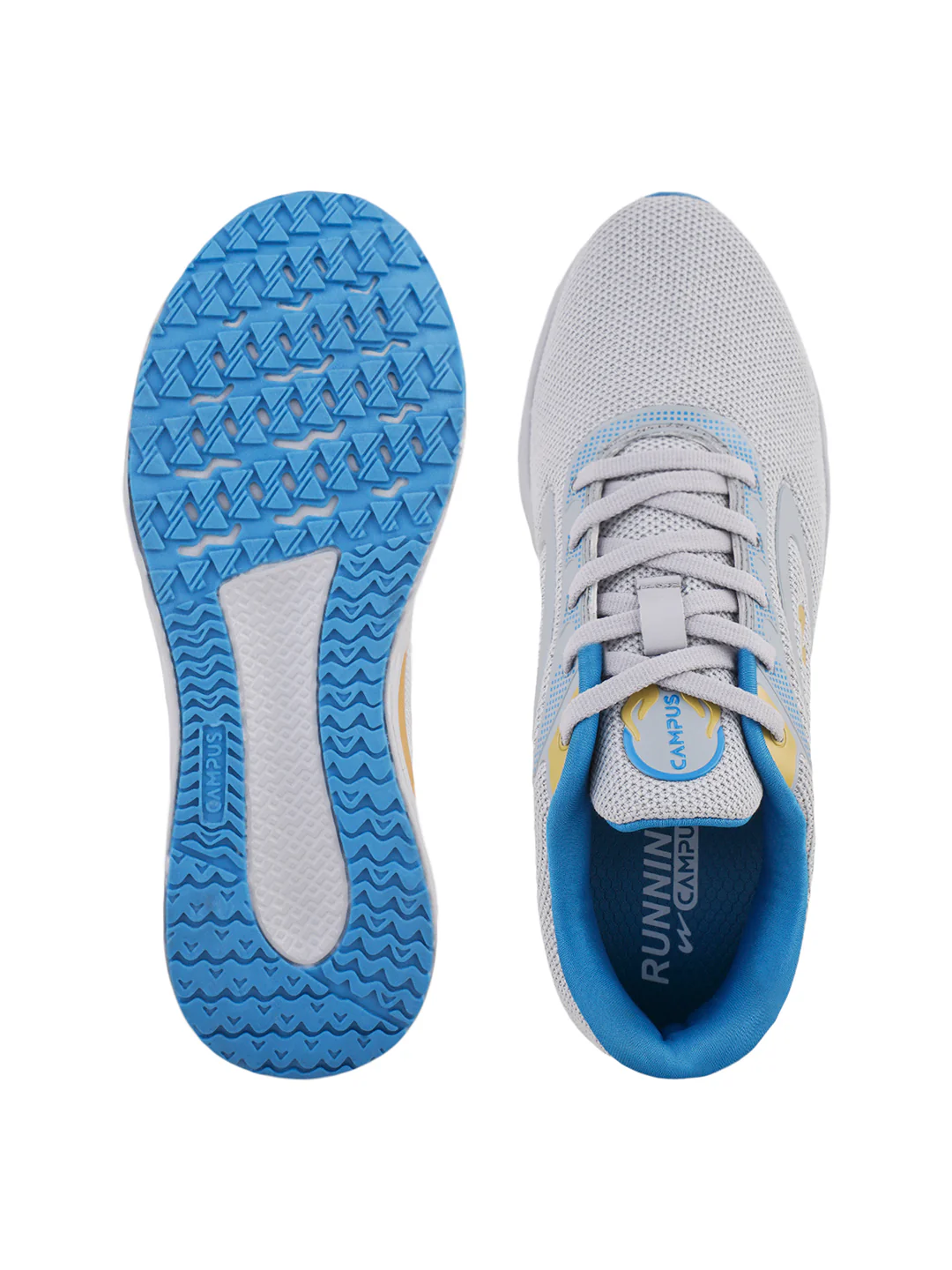 SILAS Grey Men's Sports Shoes - Image 4