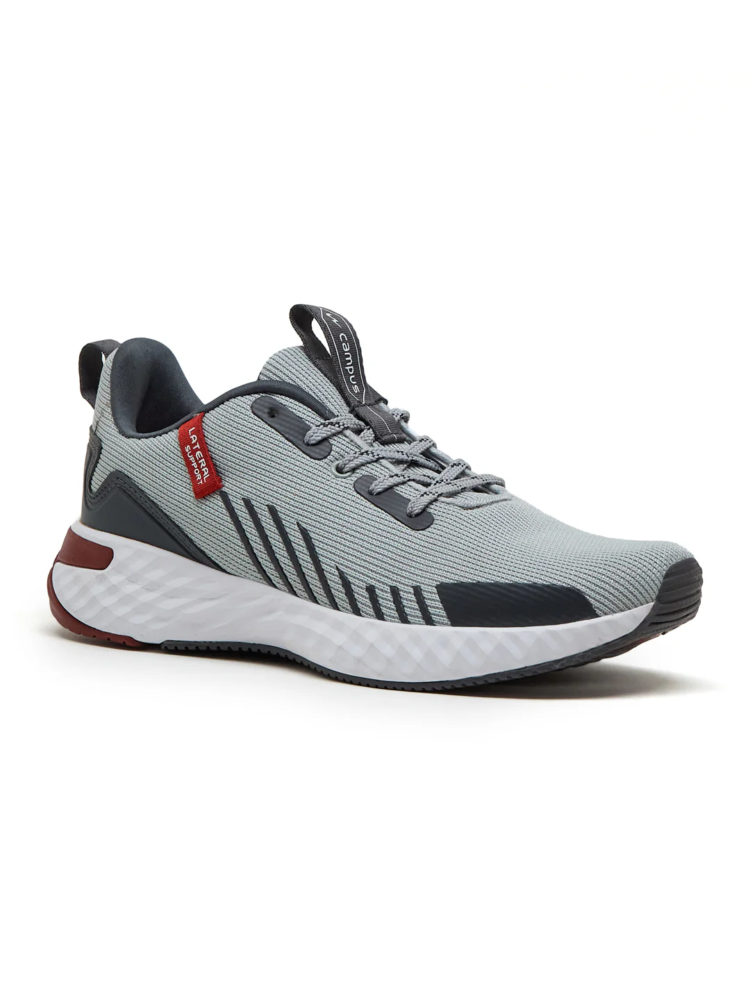 SIMBA PRO Grey Men's Sports Shoes - Image 2