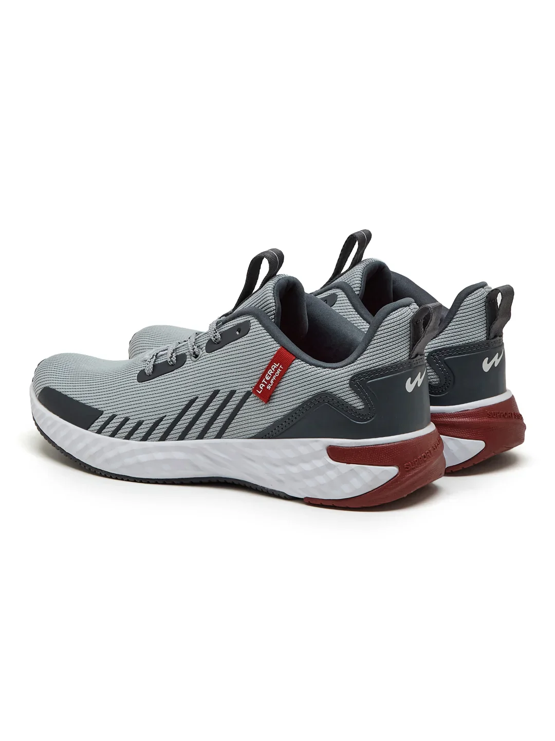 SIMBA PRO Grey Men's Sports Shoes - Image 5