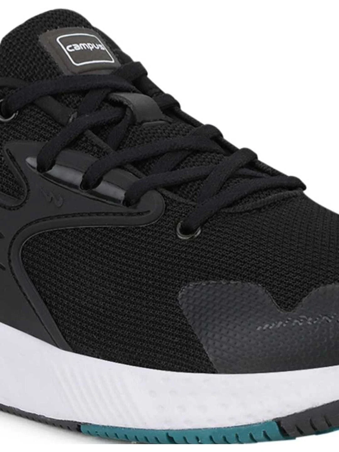 SIMON PRO Black Men's Running Shoes - Image 5