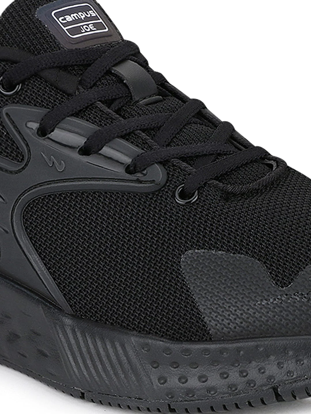 SIMON PRO Black Men's Running Shoes - Image 5