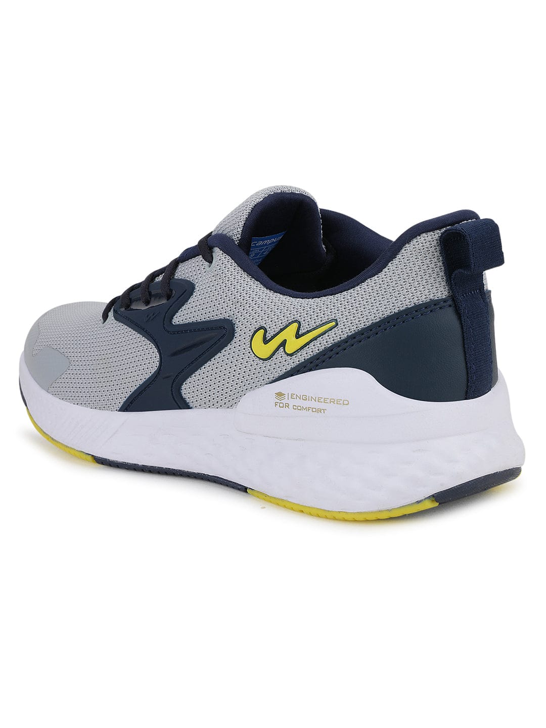 SIMON PRO Grey Men's Running Shoes - Image 3