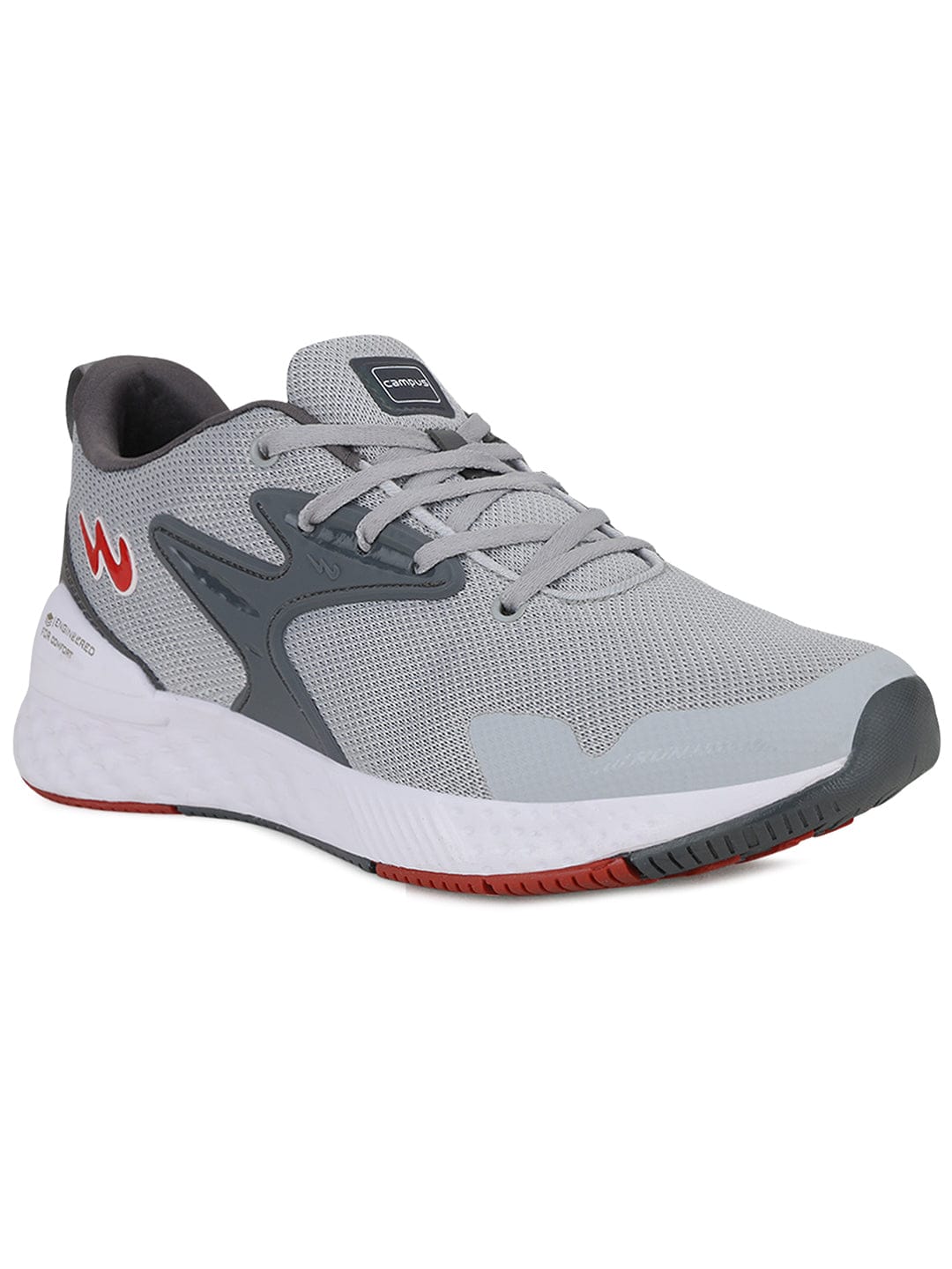SIMON PRO Grey Men's Running Shoes - Image 2