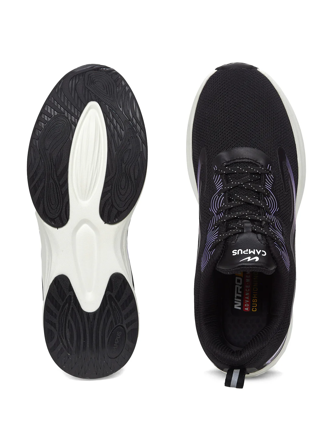 SIREN Black Women's Running Shoes - Image 4