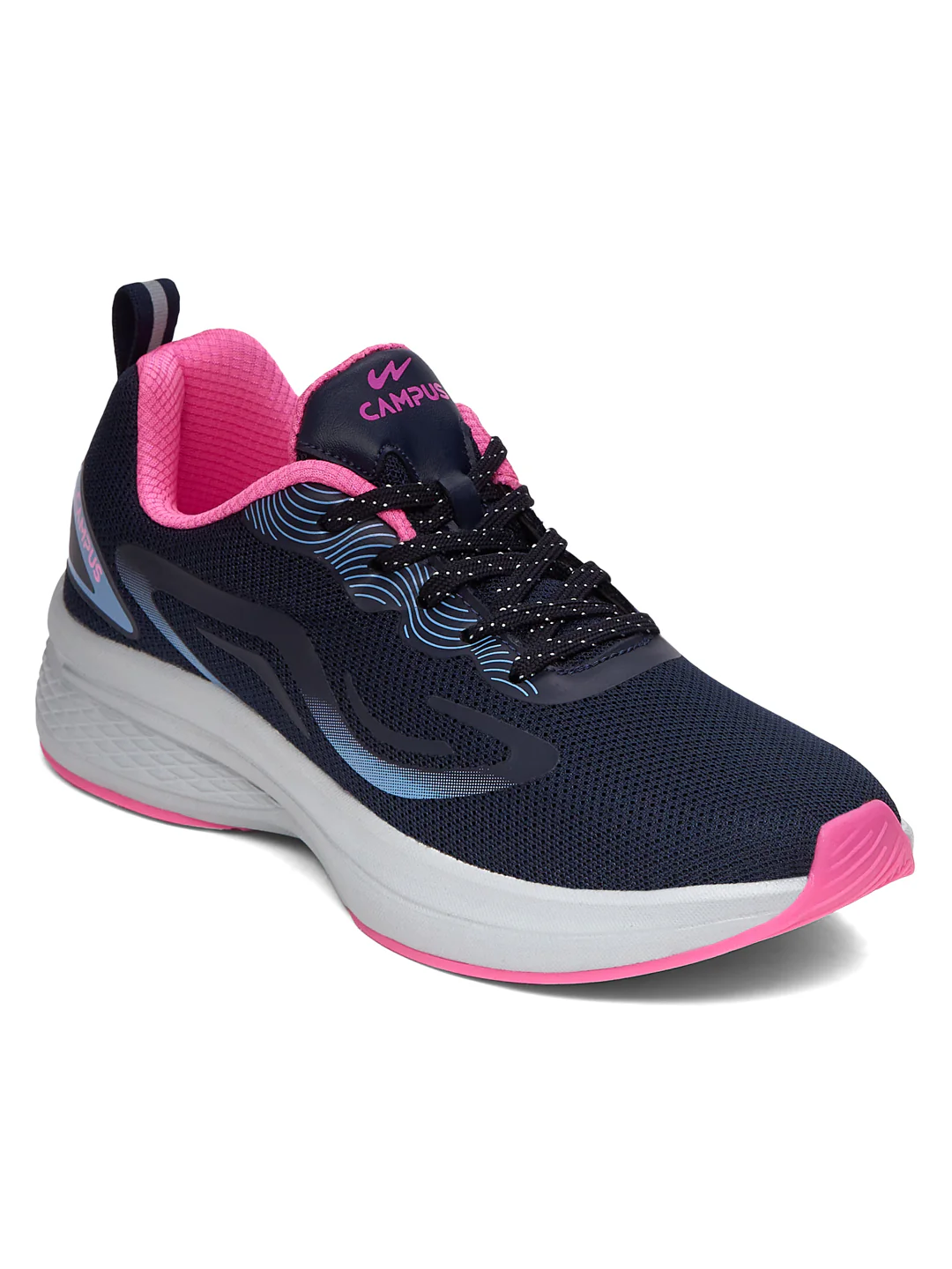 SIREN Navy Women's Running Shoes - Image 3