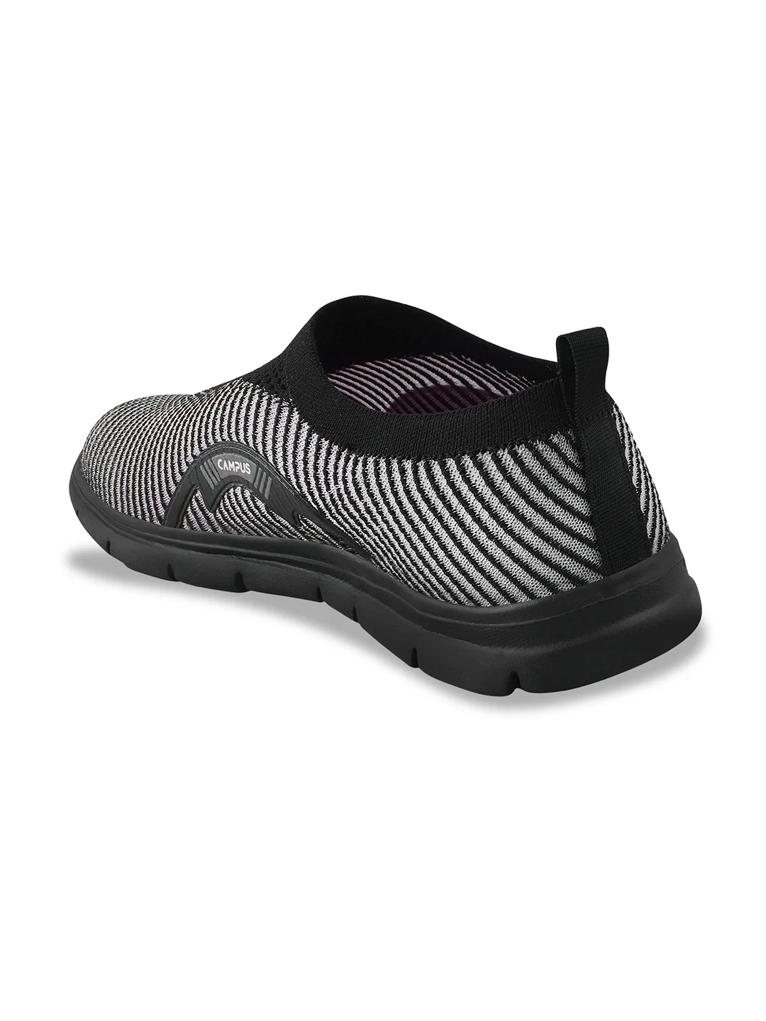SKATER Grey Women's Walking Shoes - Image 3