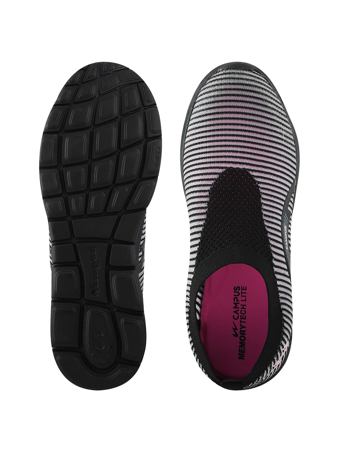 SKATER Grey Women's Walking Shoes - Image 4
