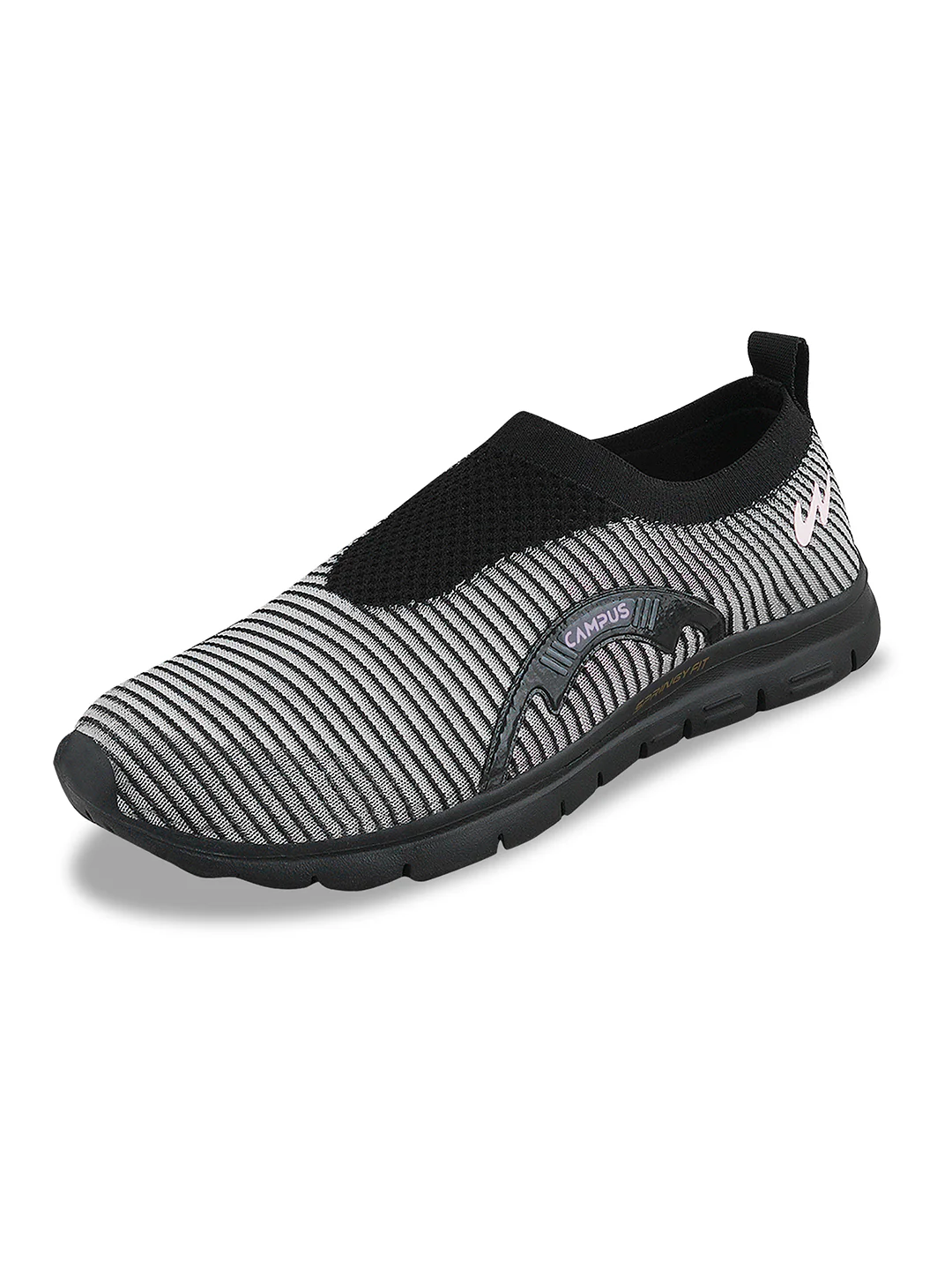 SKATER Grey Women's Walking Shoes - Image 5