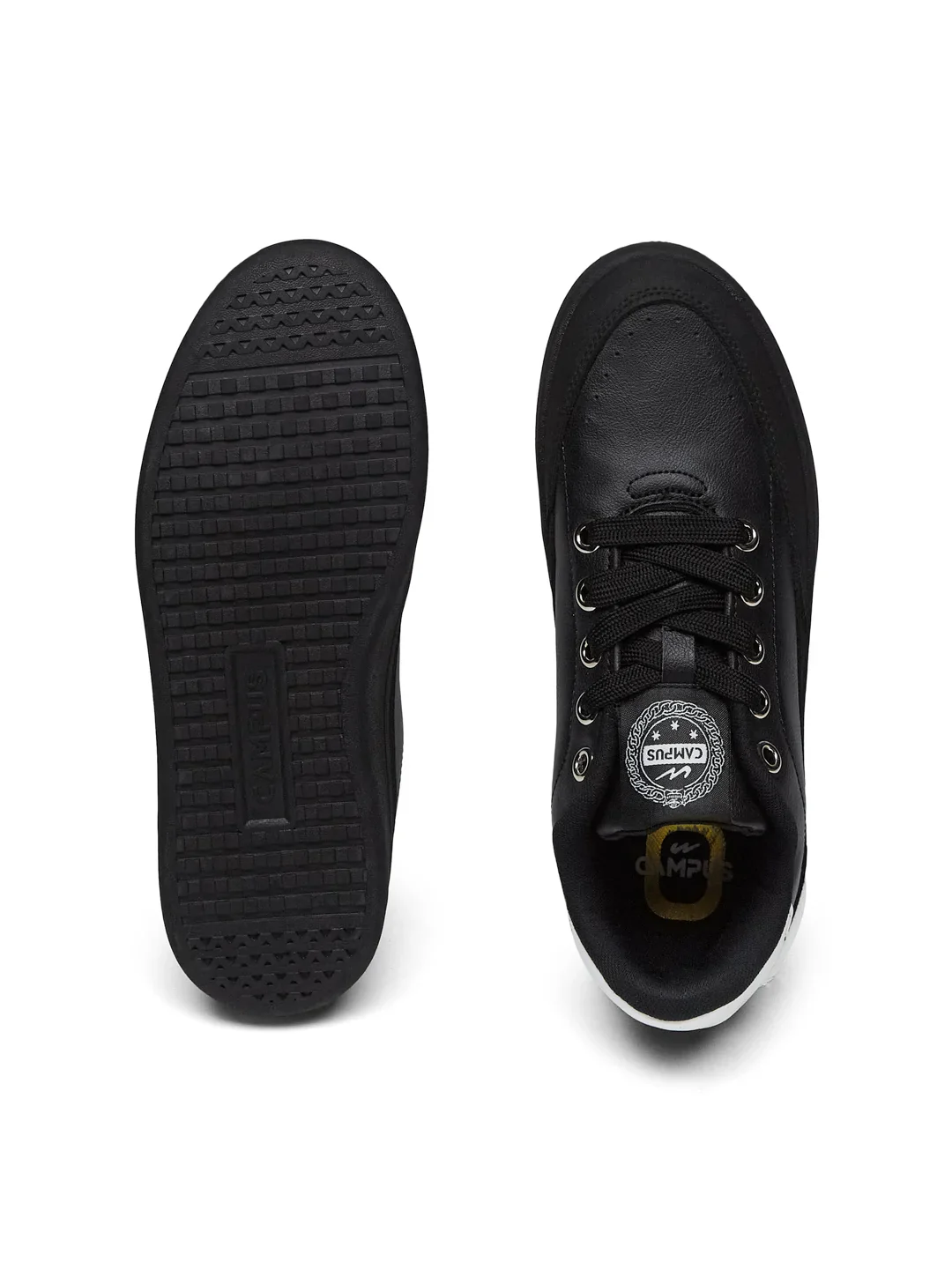 SKILL Black Women's Sneakers - Image 5