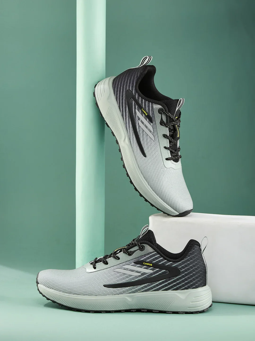 SKIPE Grey Men's Running Shoes