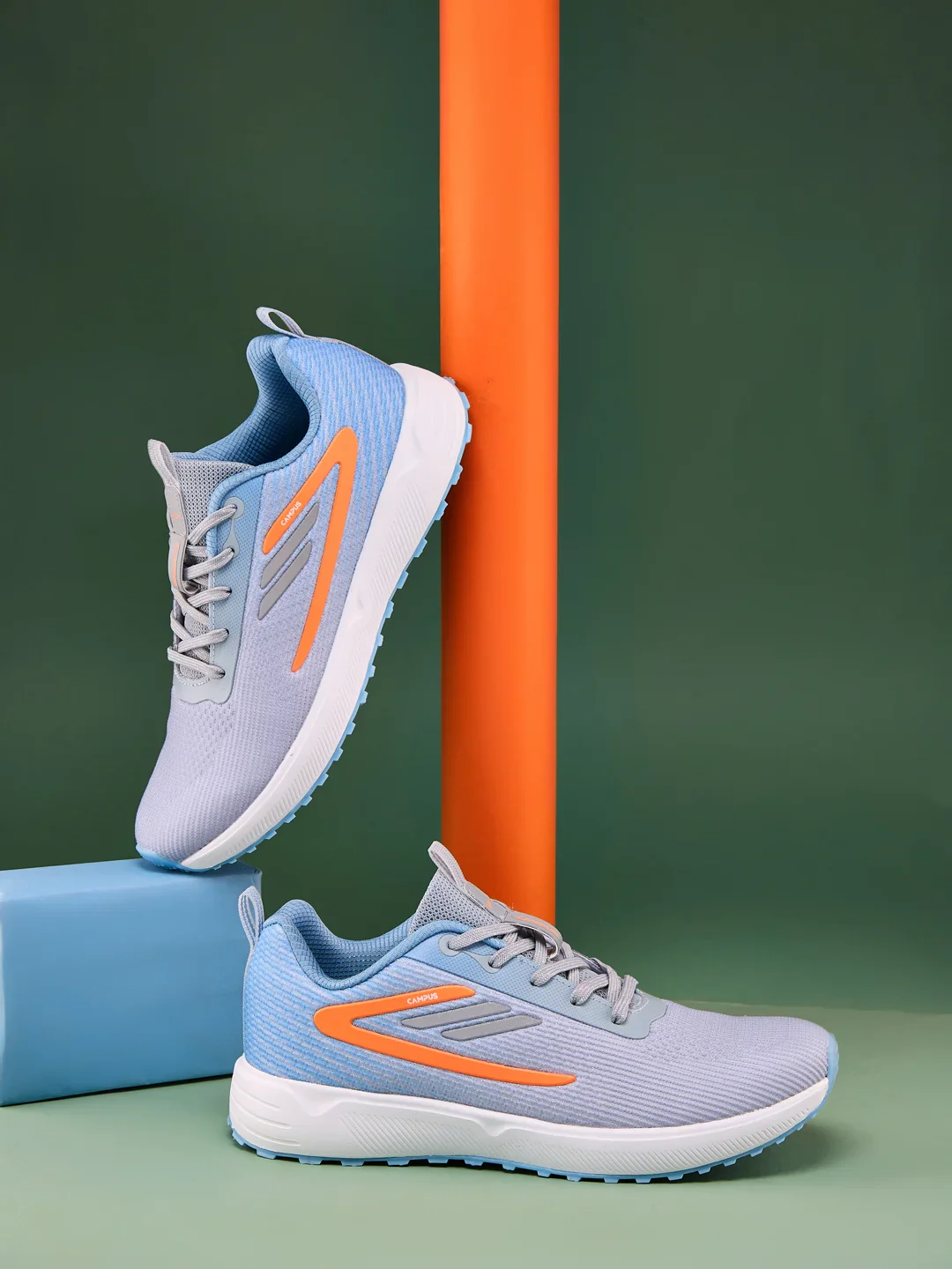 SKIPE Grey Men's Running Shoes
