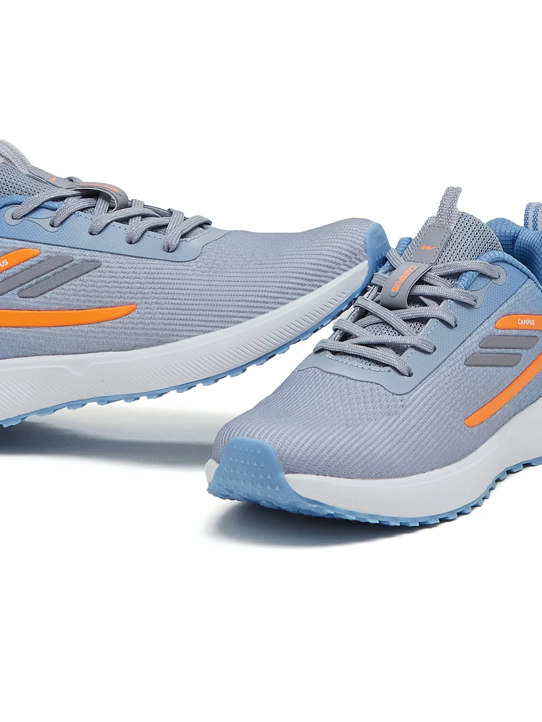 SKIPE Grey Men's Running Shoes - Image 7