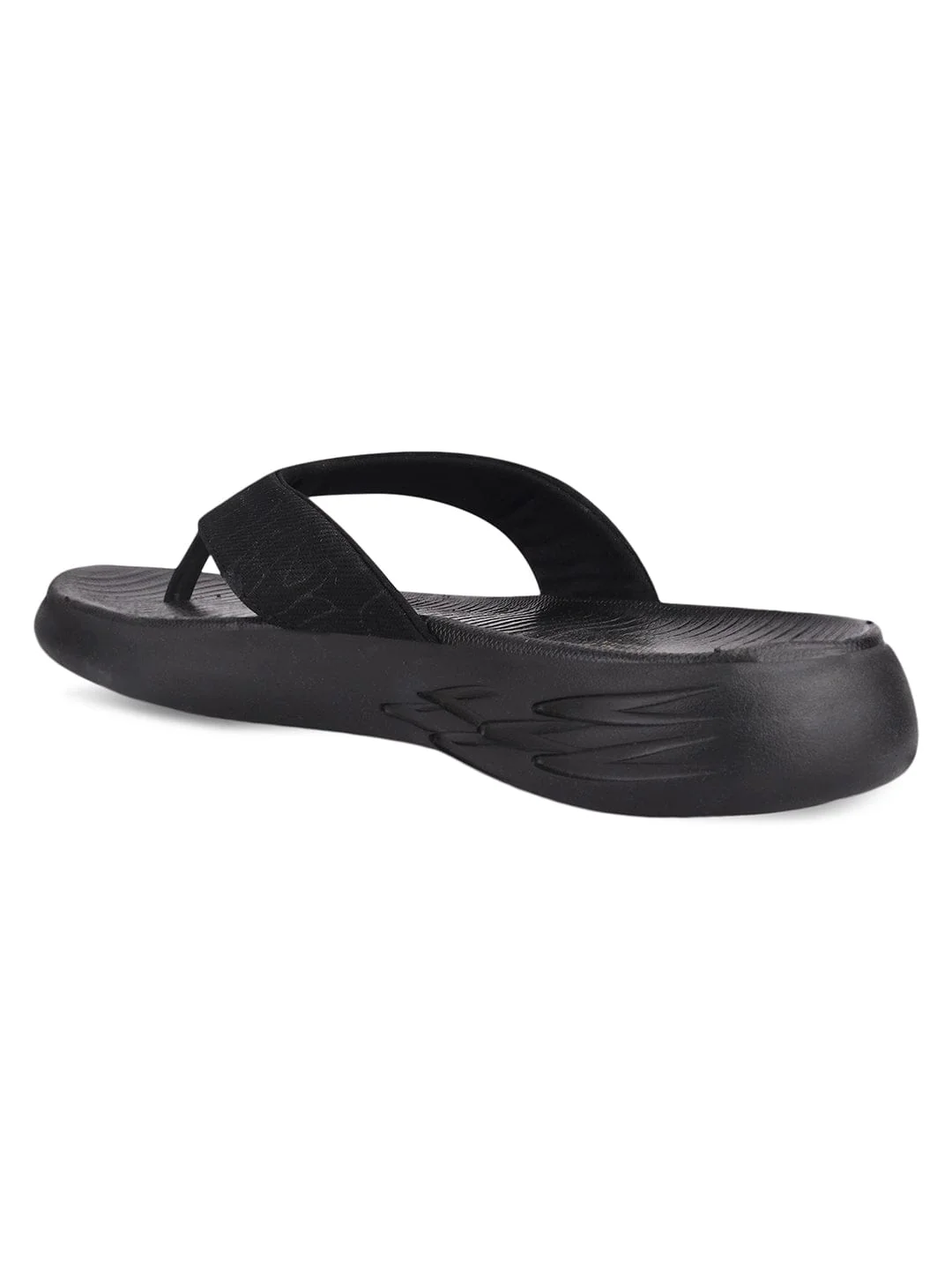 SL-401 Black Men's Flip Flops - Image 3