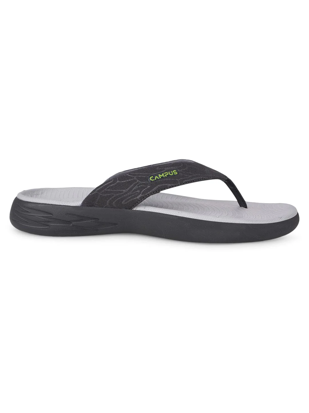 SL-401 Grey Men's Flip Flops - Image 2