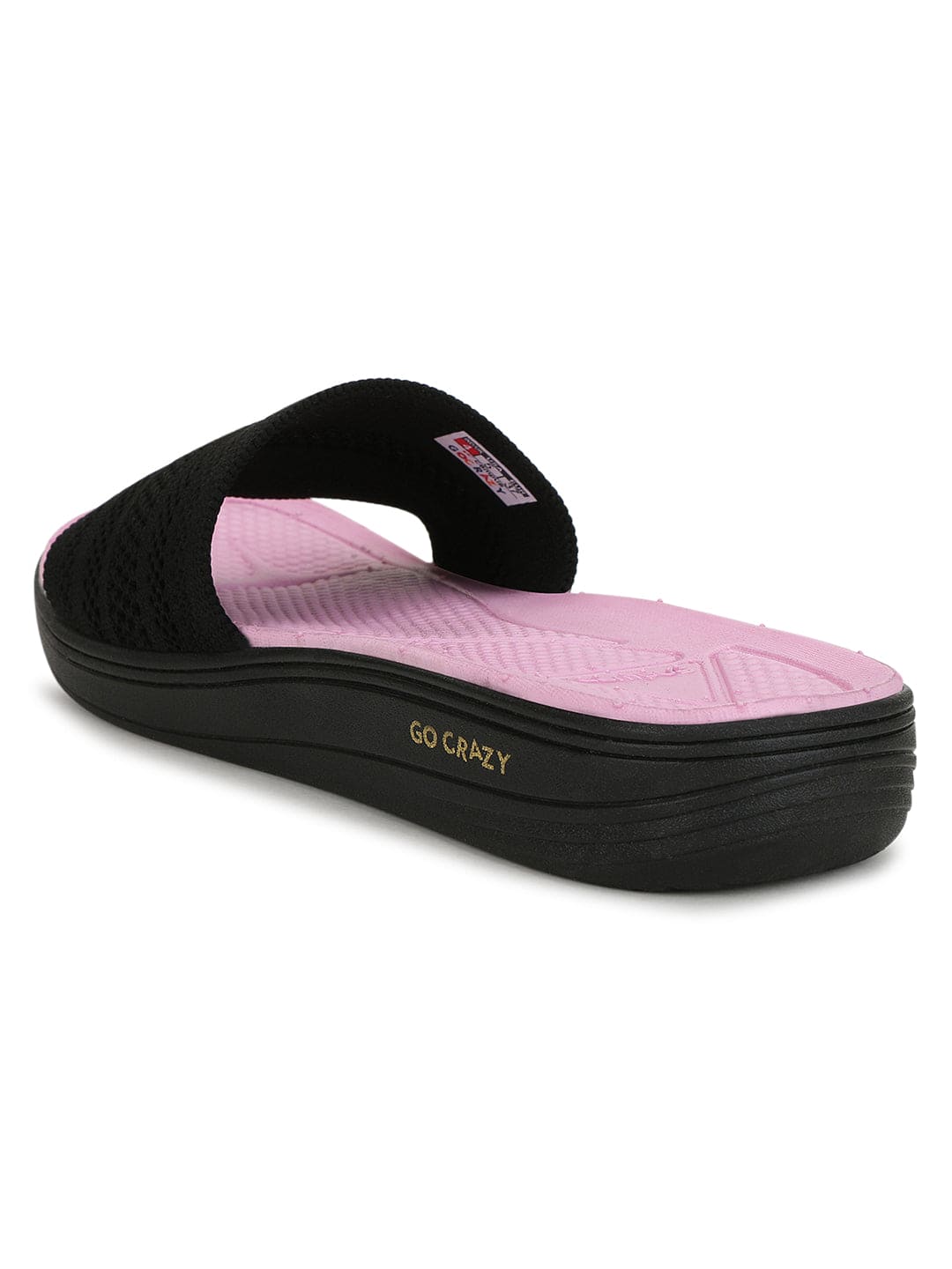 SL-404L-A Black Women's Slides - Image 3