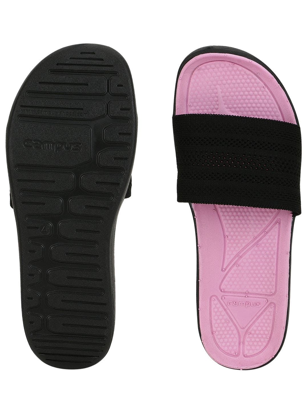 SL-404L-A Black Women's Slides - Image 4