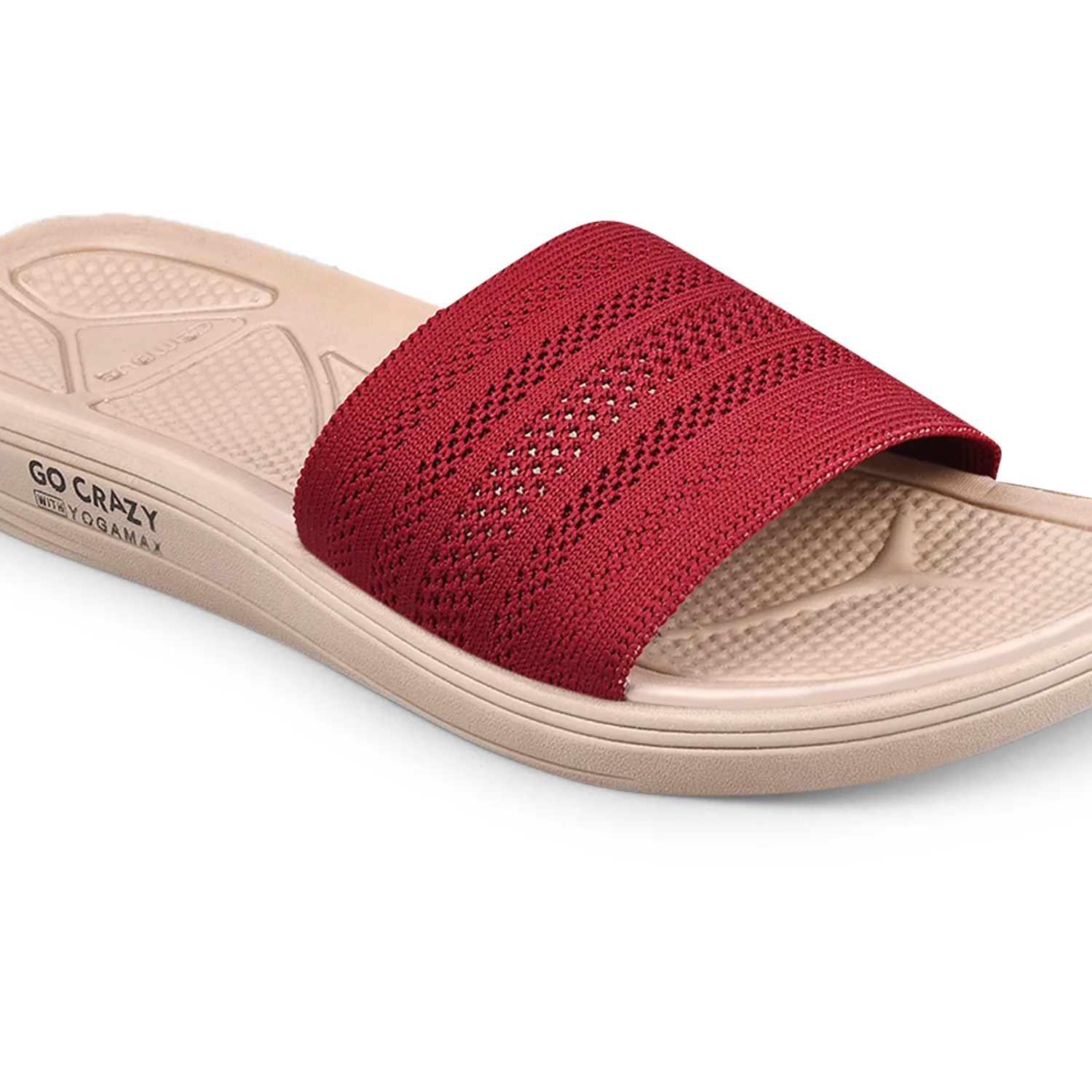 SL-404L Red Women's Slides - Image 4