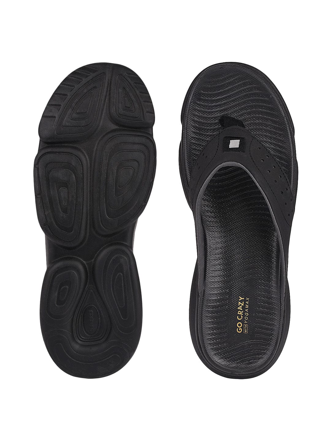 SL-405A Black Men's Flip Flops - Image 4