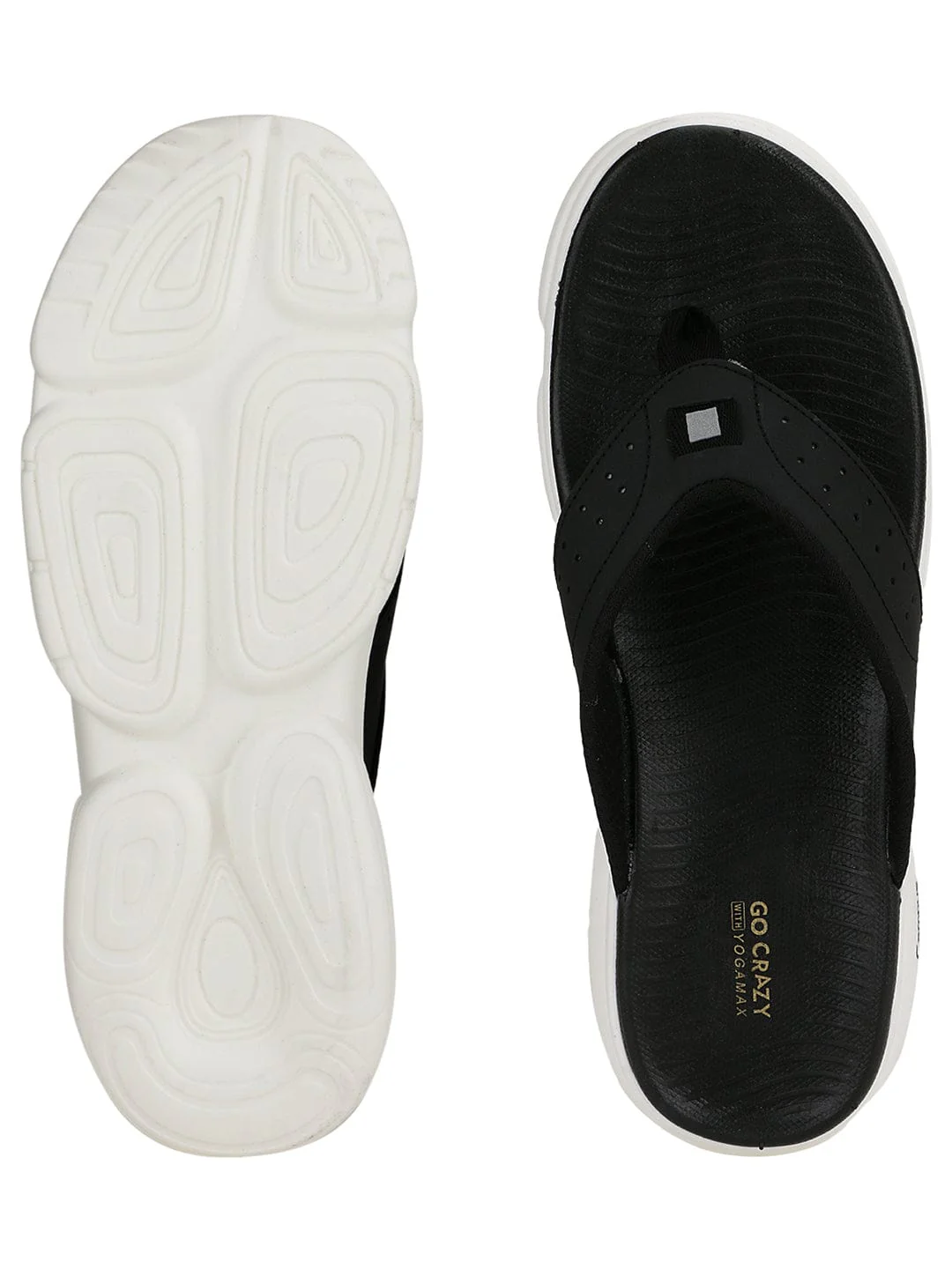 SL-405A Black Men's Flip Flops - Image 4