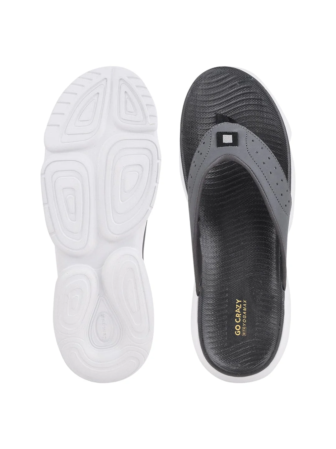 SL-405A Grey Men's Flip Flops - Image 4