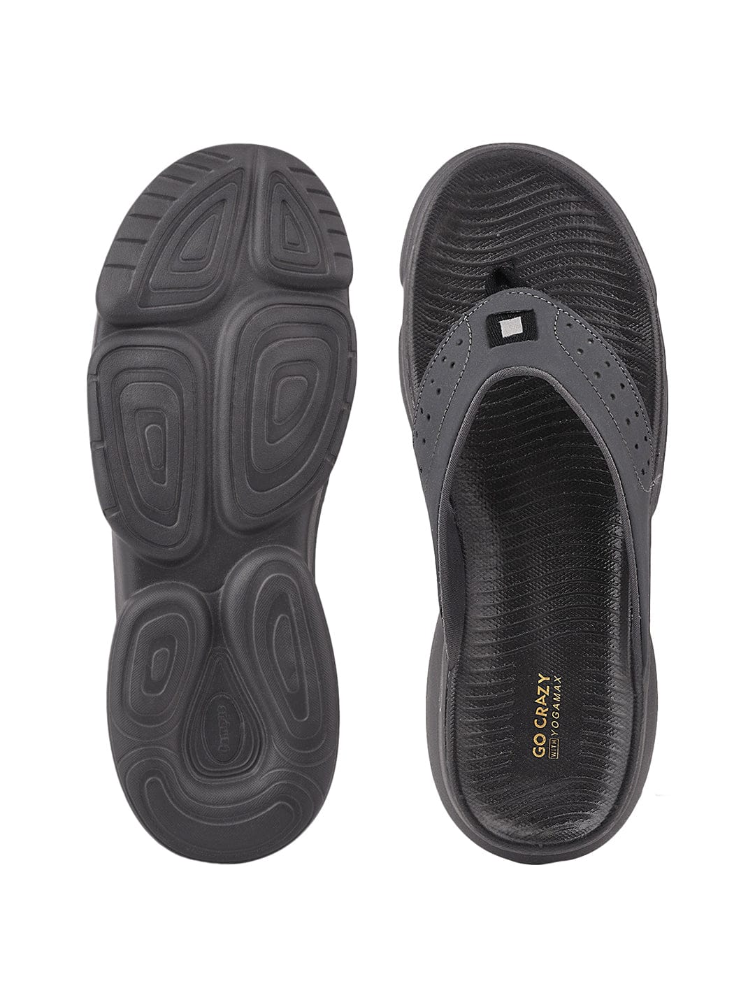 SL-405A Grey Men's Flip Flops - Image 4