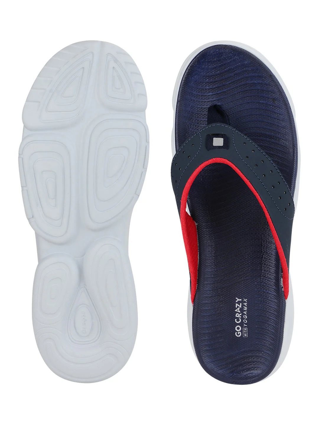 SL-405A Navy Men's Flip Flops - Image 4
