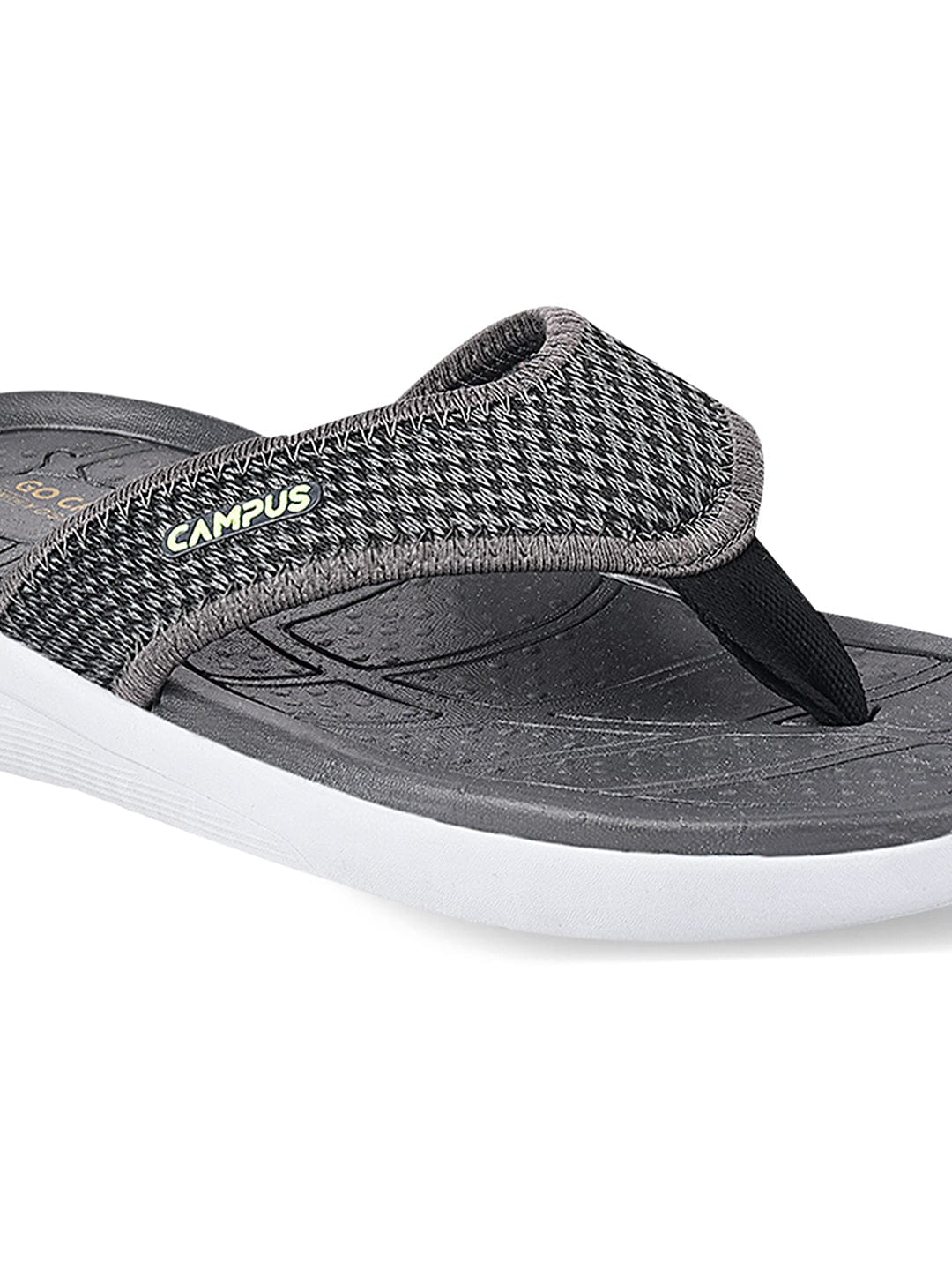 SL-406 Grey Men's Flip Flops - Image 5