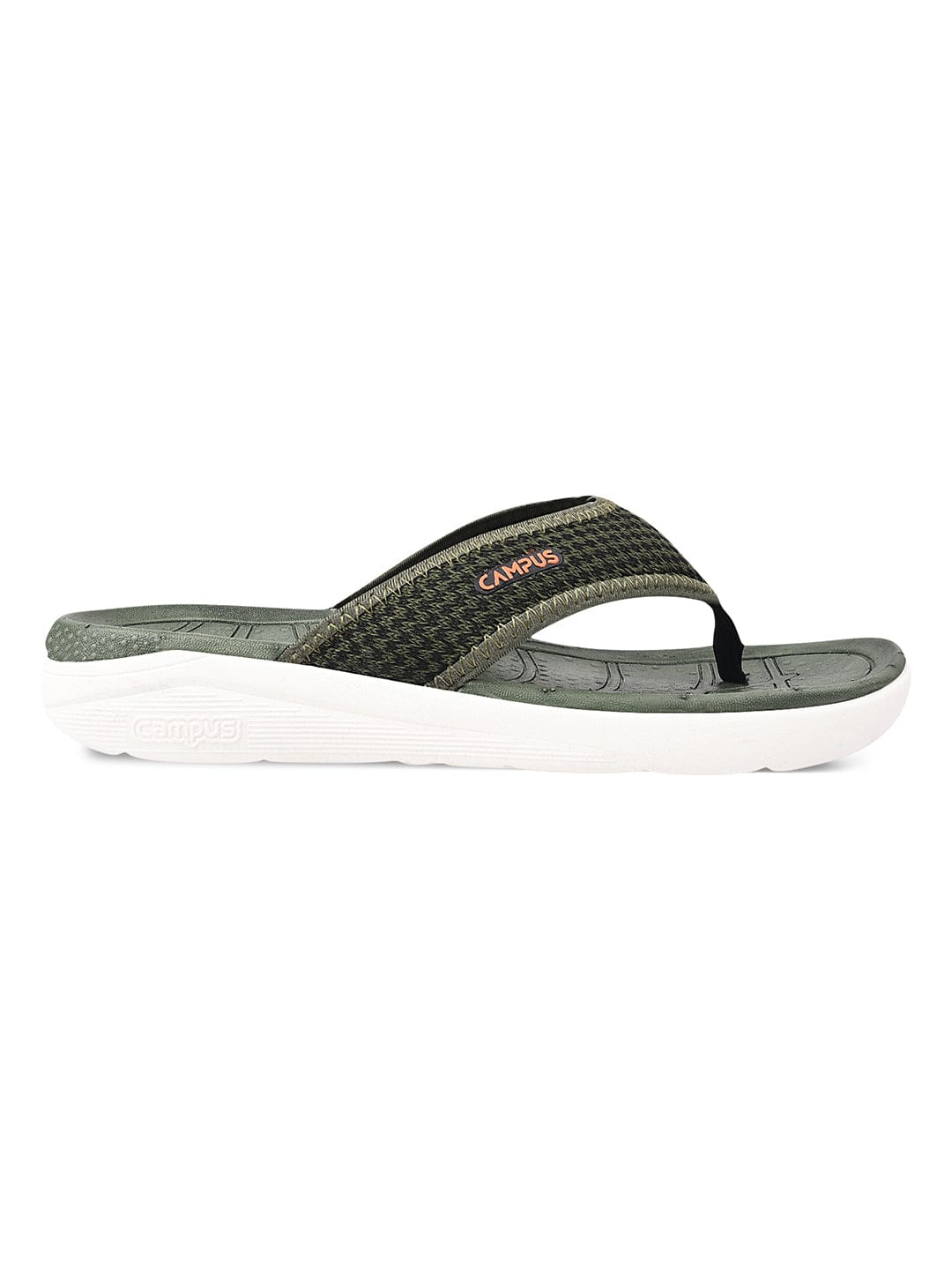 SL-406 Green Men's Flip Flops - Image 2