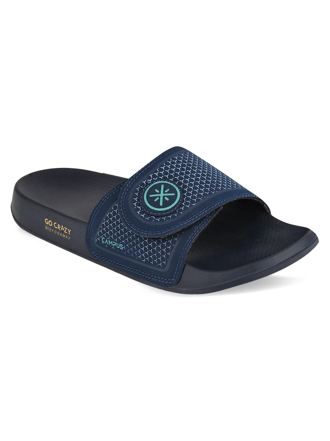 SL-407 Navy Men's Slides