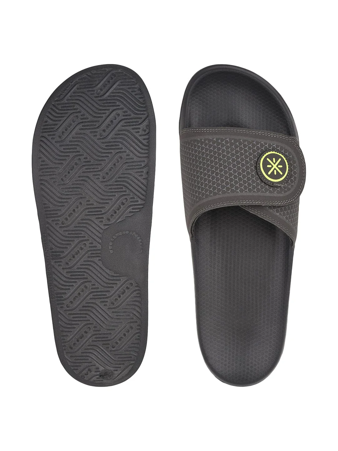 SL-407A Grey Men's Slides - Image 4