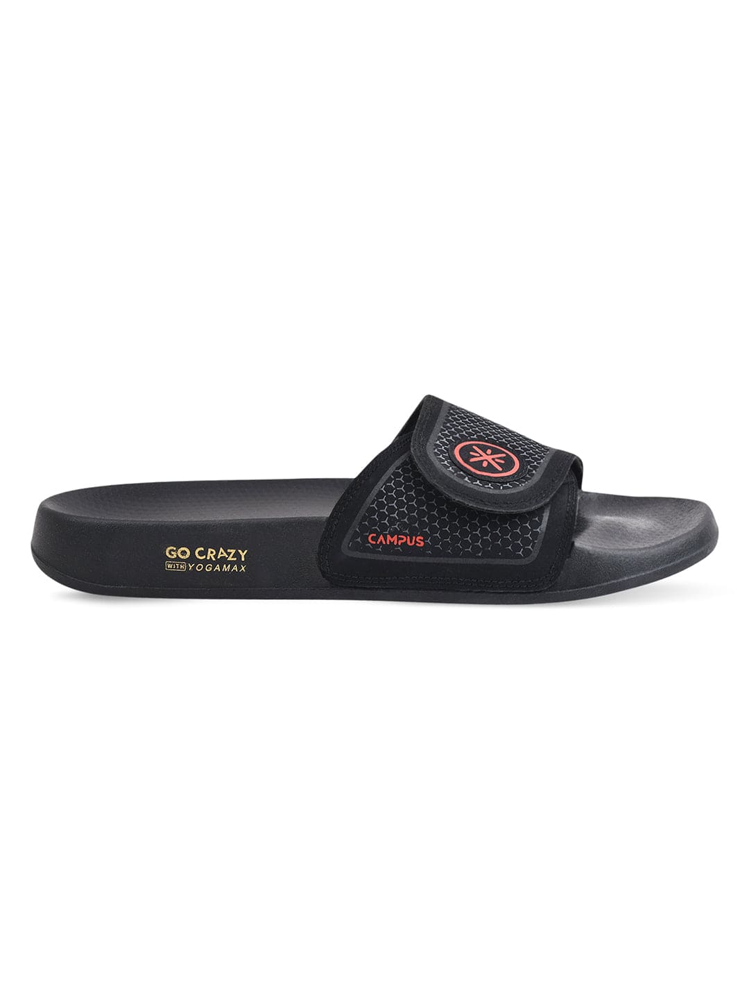 SL-407A Black Men's Slides - Image 2