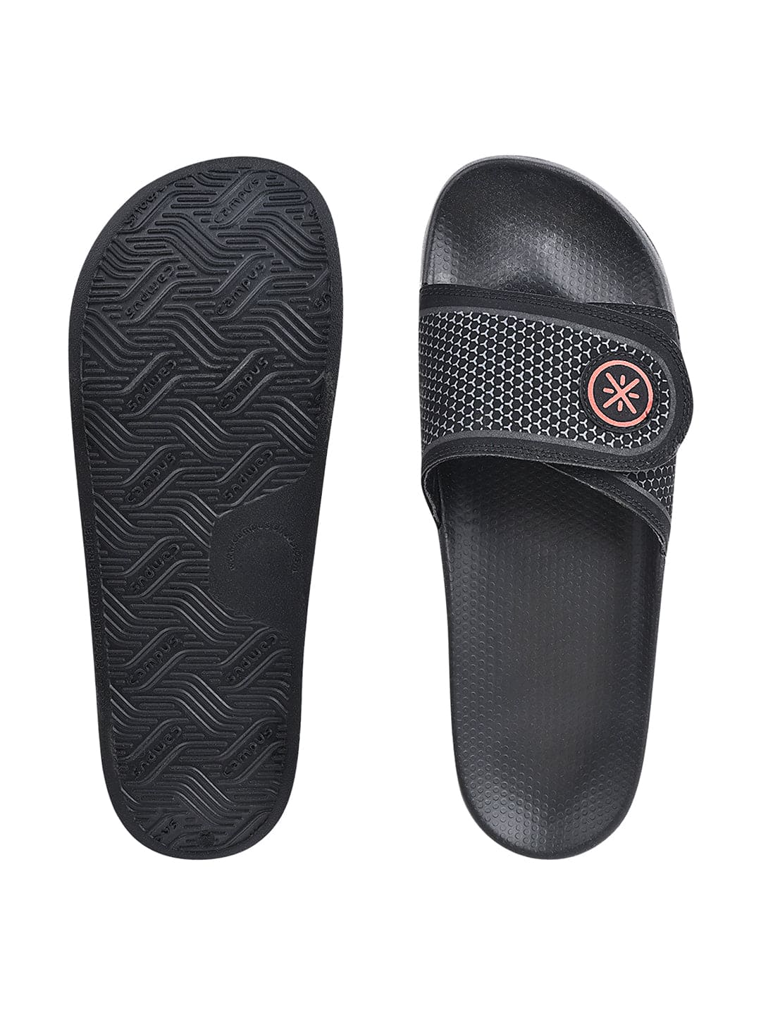 SL-407A Black Men's Slides - Image 4