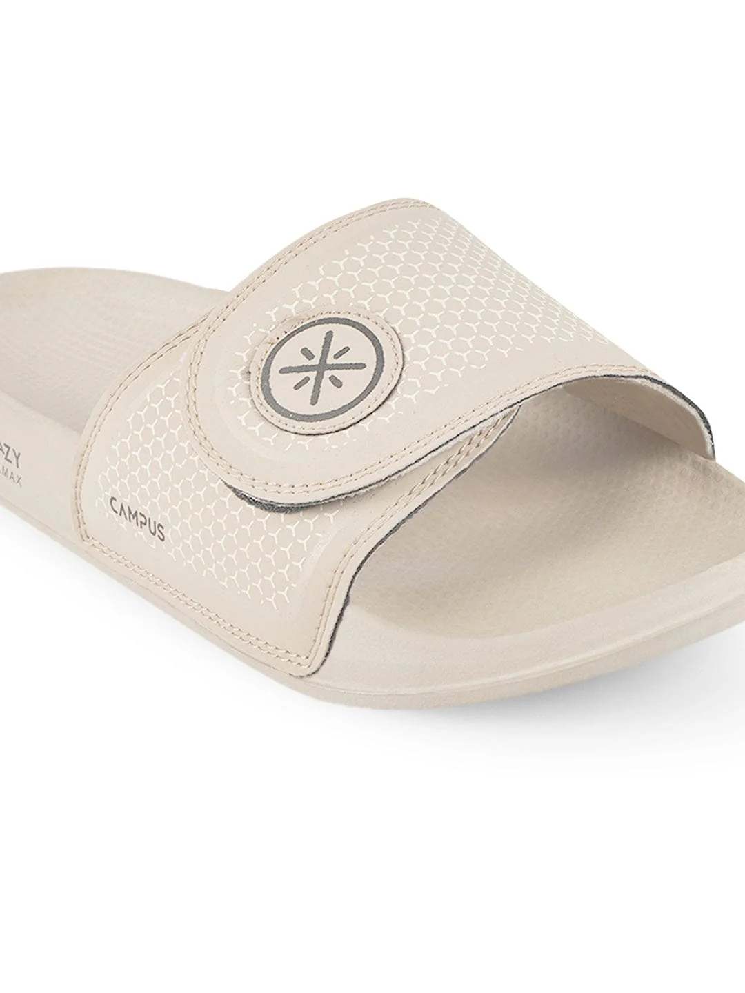 SL-407A Beige Men's Slides - Image 5