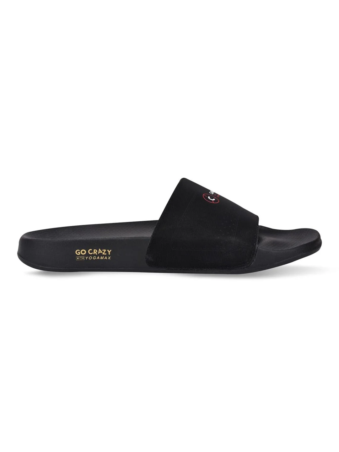 SL-408 Black Men's Slides - Image 2