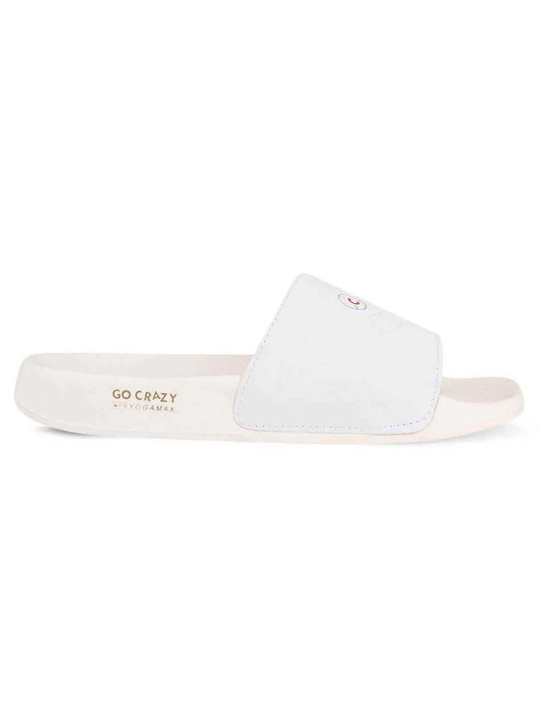 SL-408 White Men's Slides - Image 2