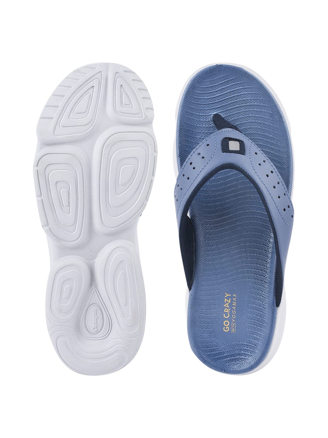SL-409L Blue Women's Flip Flops - Image 4
