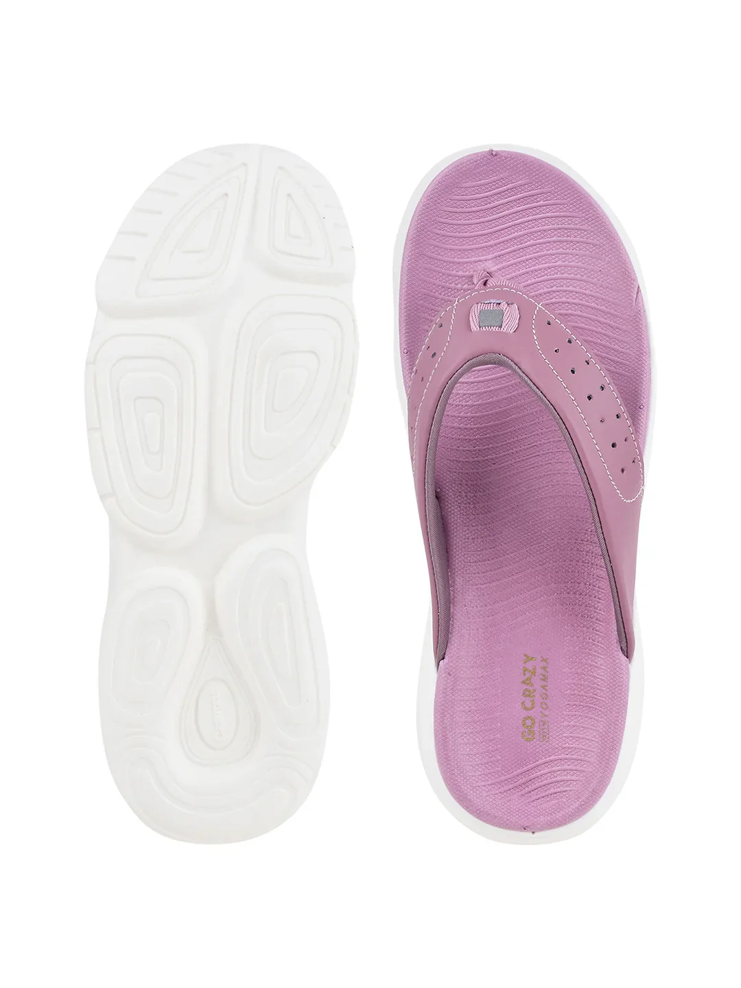 SL-409LA Pink Women's Flip Flops - Image 4