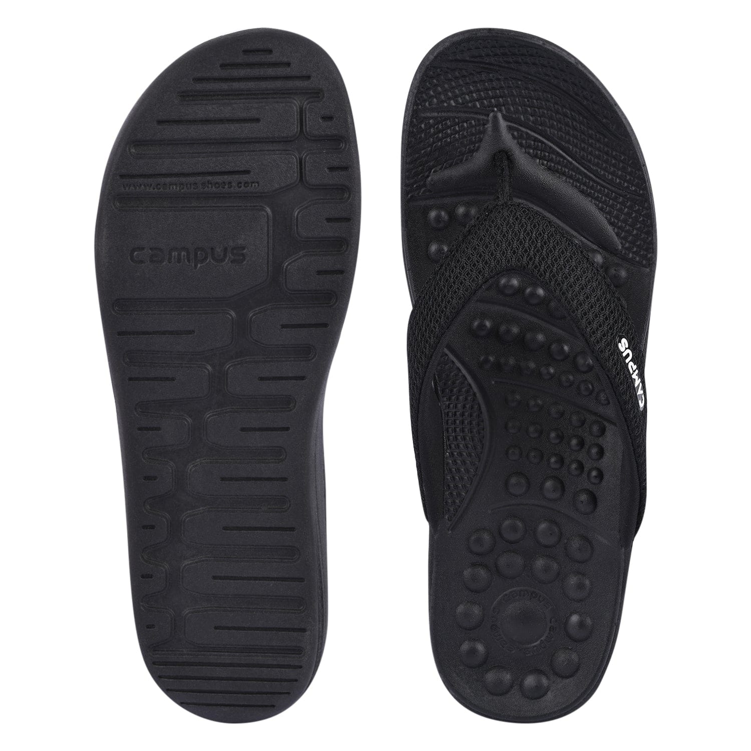 SL-411L-A Black Women's Flip Flops - Image 4